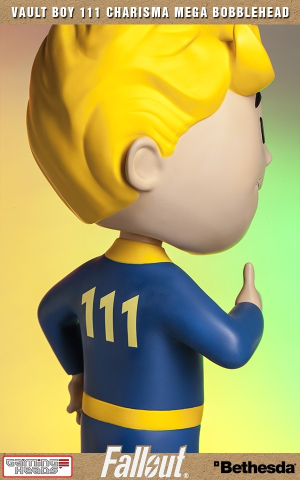 その高さ15インチ！『Fallout 4』巨大なVault Boy 111のボブルヘッドが