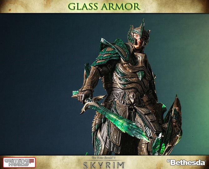 再現度100％！『TES V: Skyrim』の「ハイエルフ ガラス アーマー 1/6