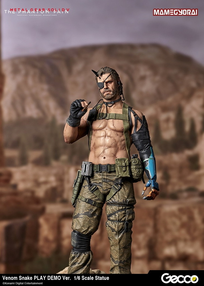 MGSV：TPP』「ヴェノム・スネーク 1/6スタチュー」800個限定版が国内