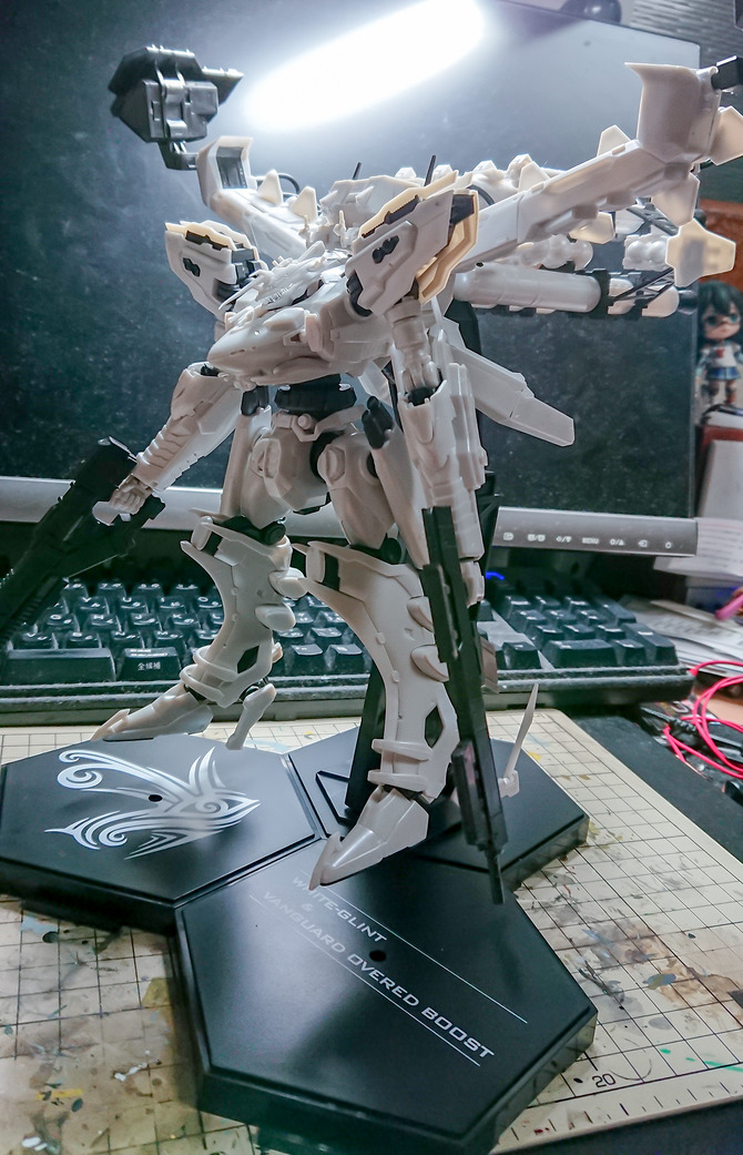 ゲーム系プラモって実際どう？『ACfa』コトブキヤ「ホワイト・グリント