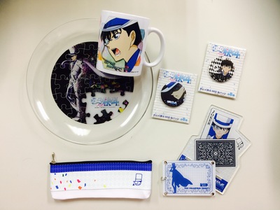 まじっく快斗関連グッズの展示|青山剛昌ふるさと館