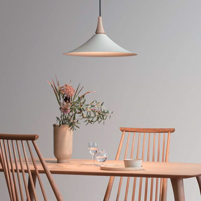 Nordic ペンダントライト 100W ・MFホワイト＆ホワイトアッシュ 引掛