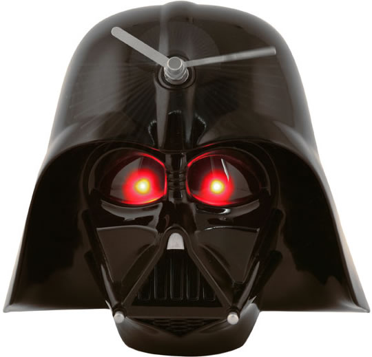 Darth Vader Wall Clock with Sound Effects - GeekAlerts
