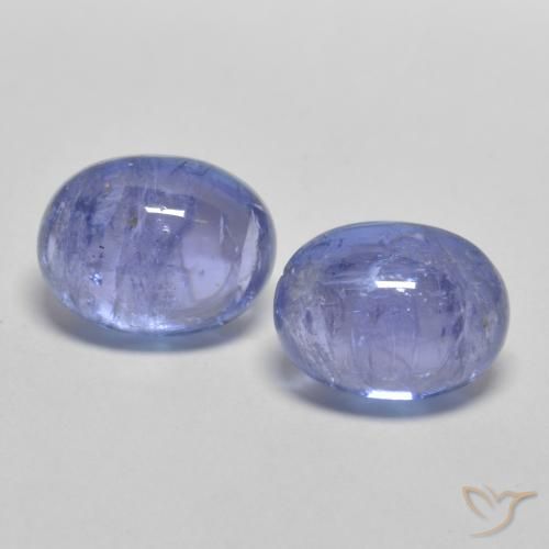 2.81カラットの天然濃いバイオレットブルータンザナイト、オーバル