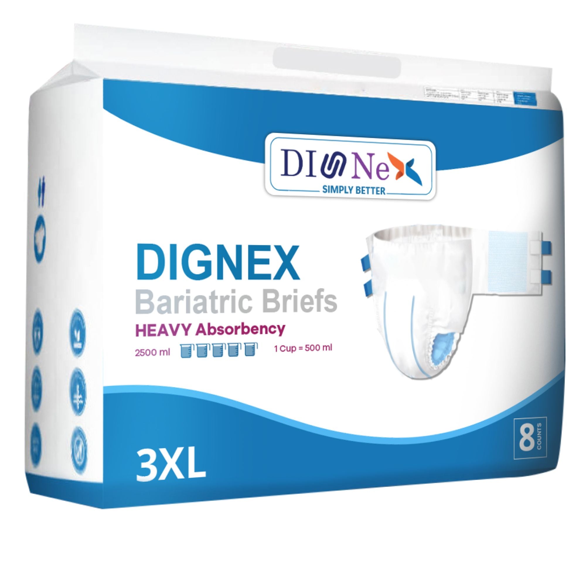 Dignex Bariatric Brief – Genesis Healthcare Products Inc