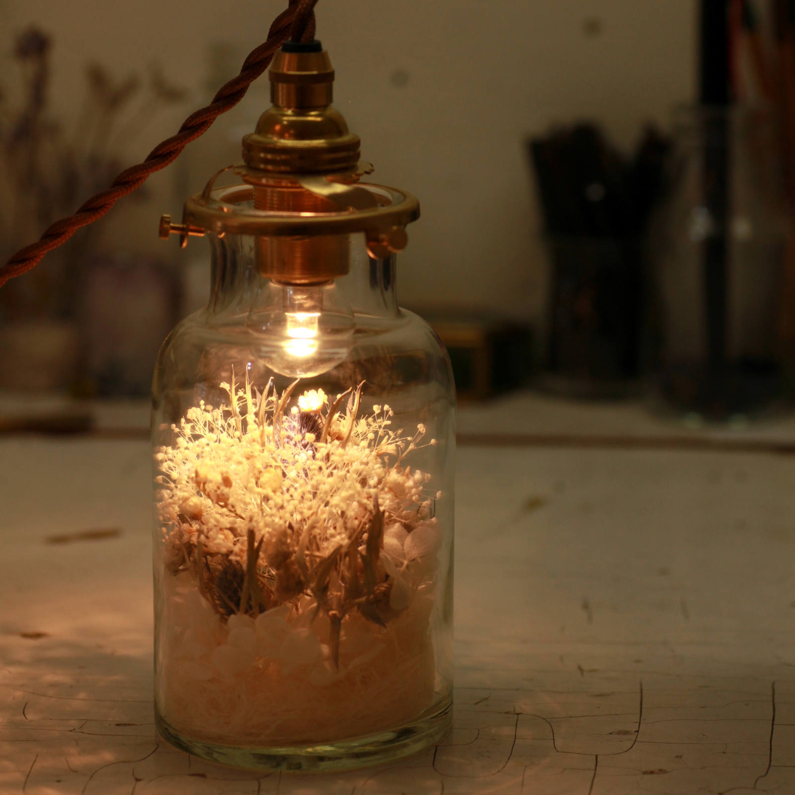 M.soeur - 【取り寄せ商品】m.soeur|フラワーボトルライト(S) | GENTiL