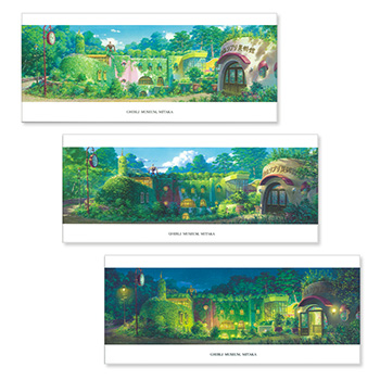 ジブリ美術館オリジナル ポストカードセット（3枚セット）｜三鷹の森