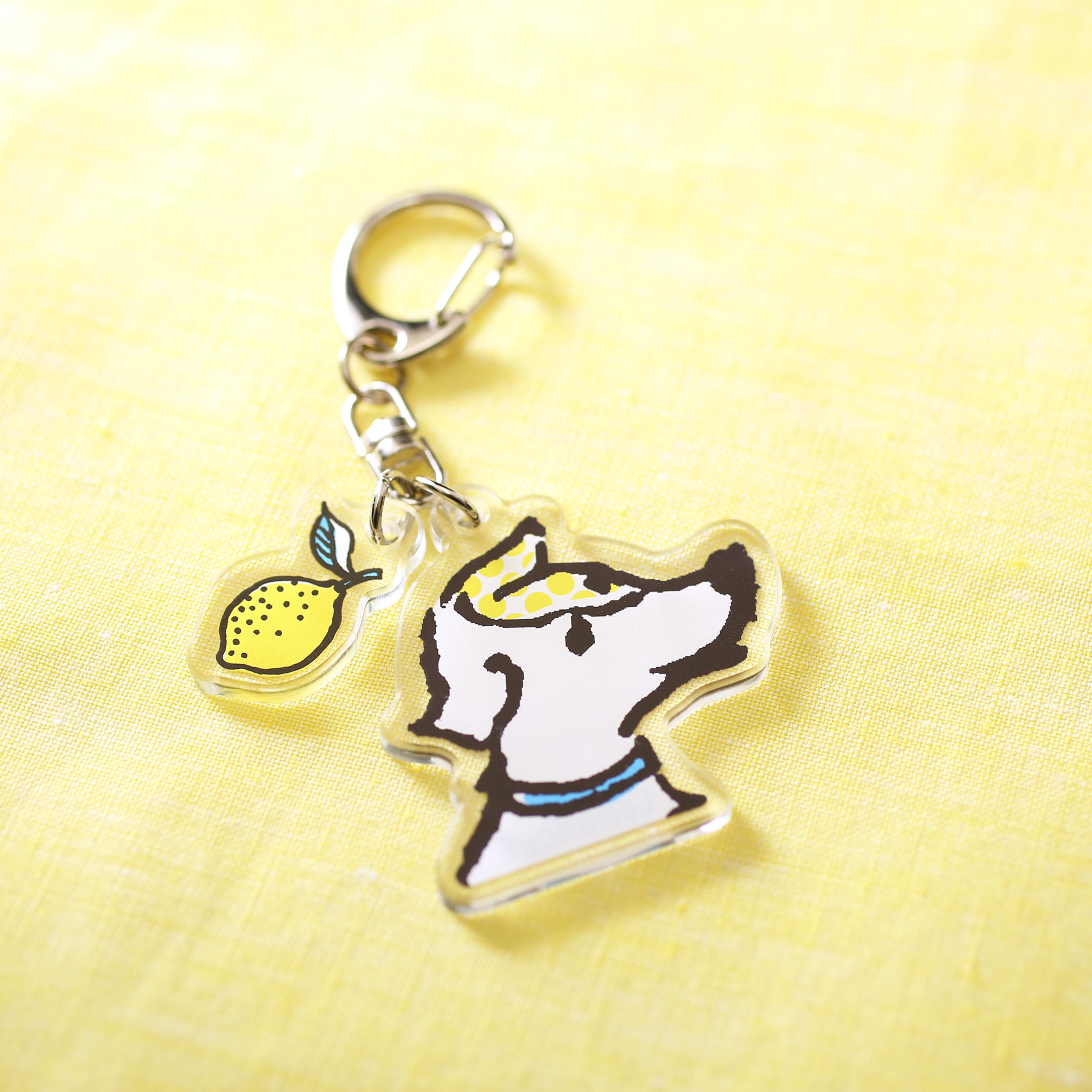 アクリルキーホルダー（チェロとレモン） – ジャンディーノ＆東京