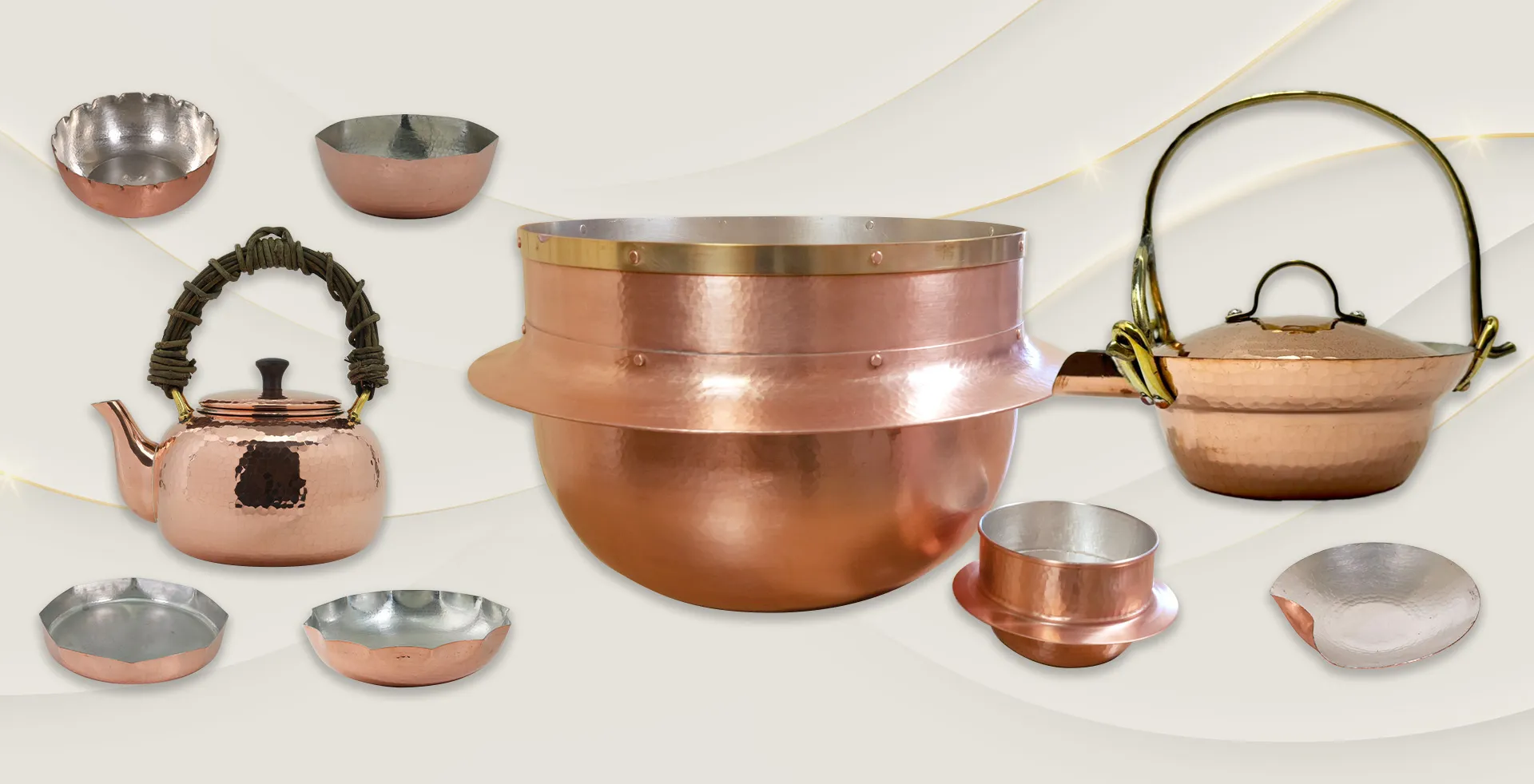 銀食器・鎚起銅器の『銀燕』ブランド・燕商事｜新潟県燕市