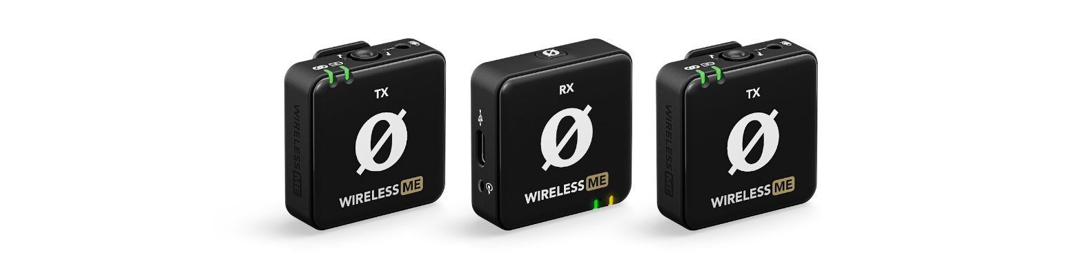 RODE】受信機1台と送信機2台のデュアルチャンネル対応セット『Wireless