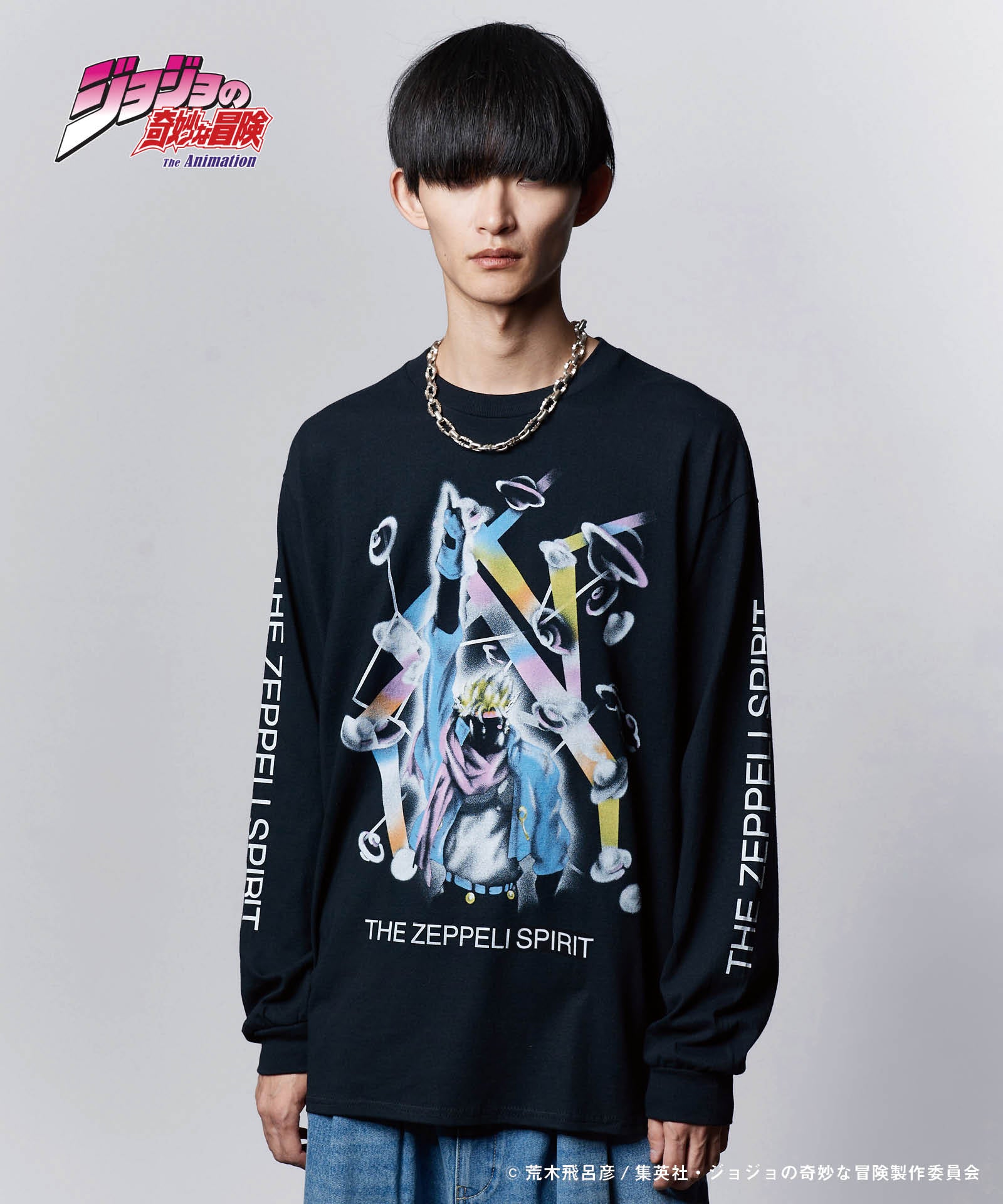 GB0124/JJ05 : Caesar A. Zeppeli Long Sleeves T-shirts / シーザー