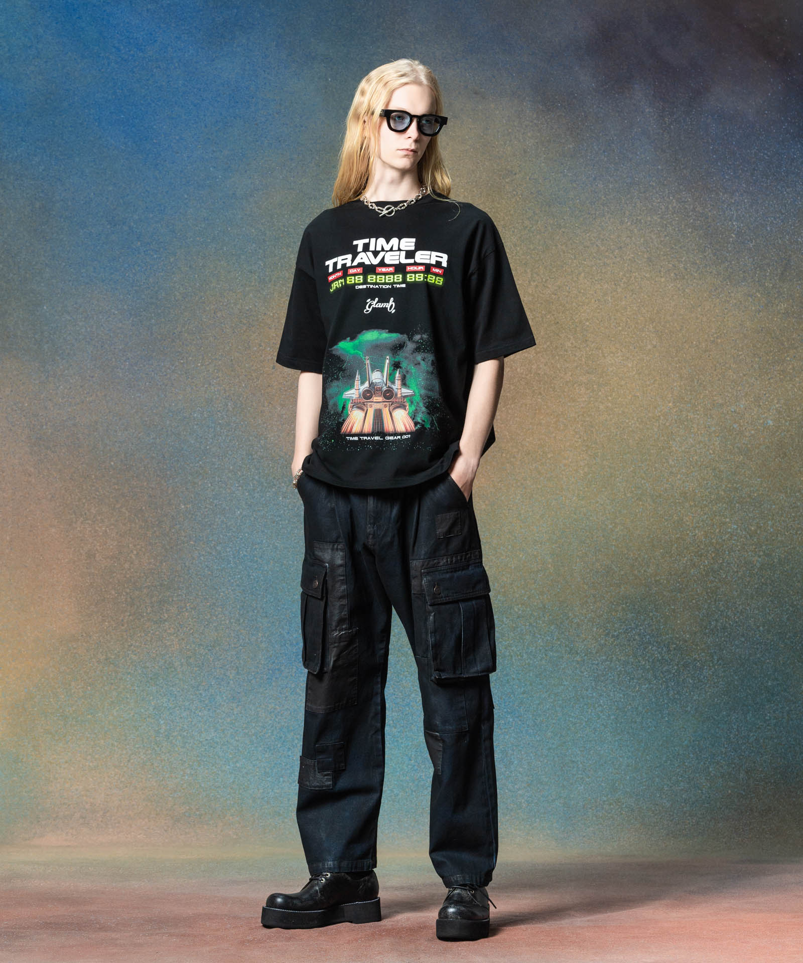 GB0225/TG01 : TIME TRAVELER T-Shirt (GEAR 001) / タイムトラベラー