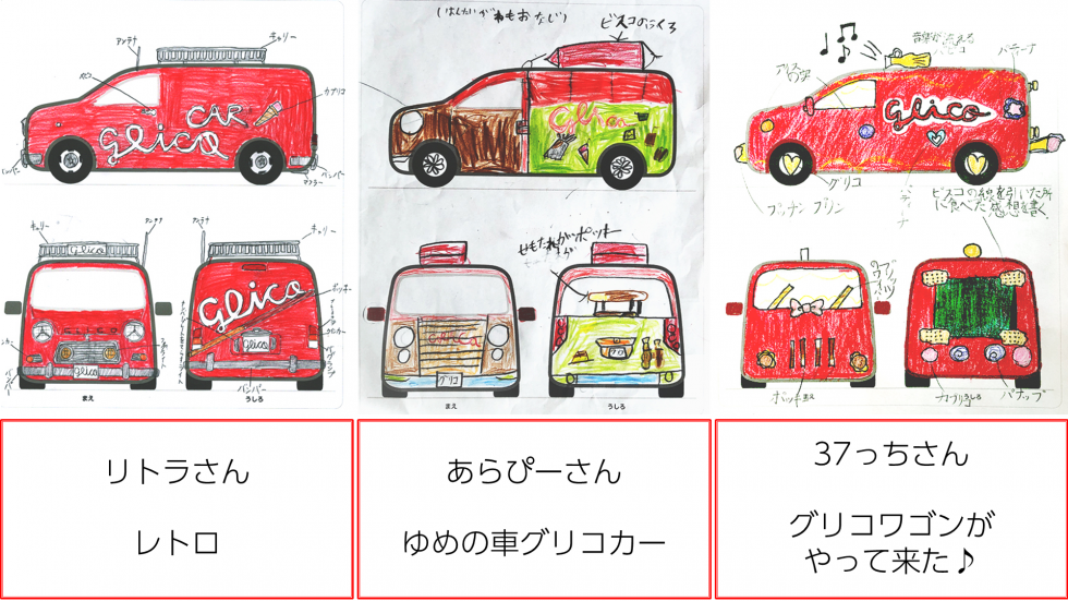 新しいグリコワゴンをみんなでつくろうワクワクするデザイン大募集