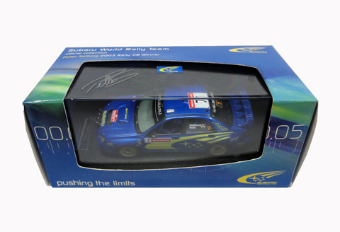 イクソ 1/43 P．ソルベルグ インプレッサ WRC ワールドチャンピオン