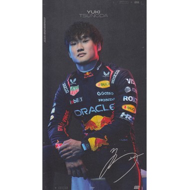 2025 角田裕毅 レーシング・ブルズ ドライバーズカード F1の