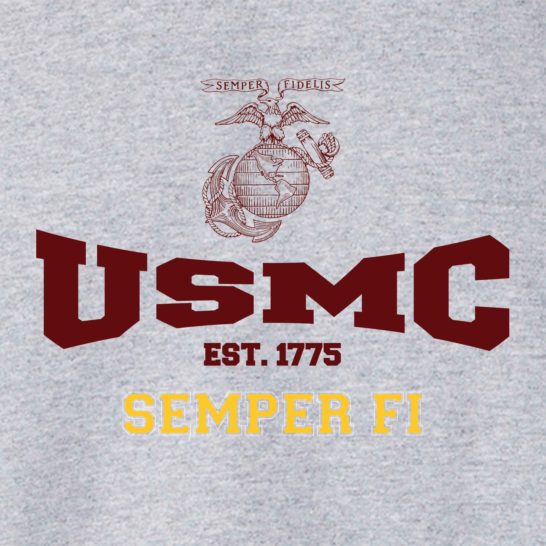 USMC Semper Fi Est 1775 T-shirt – SGT GRIT