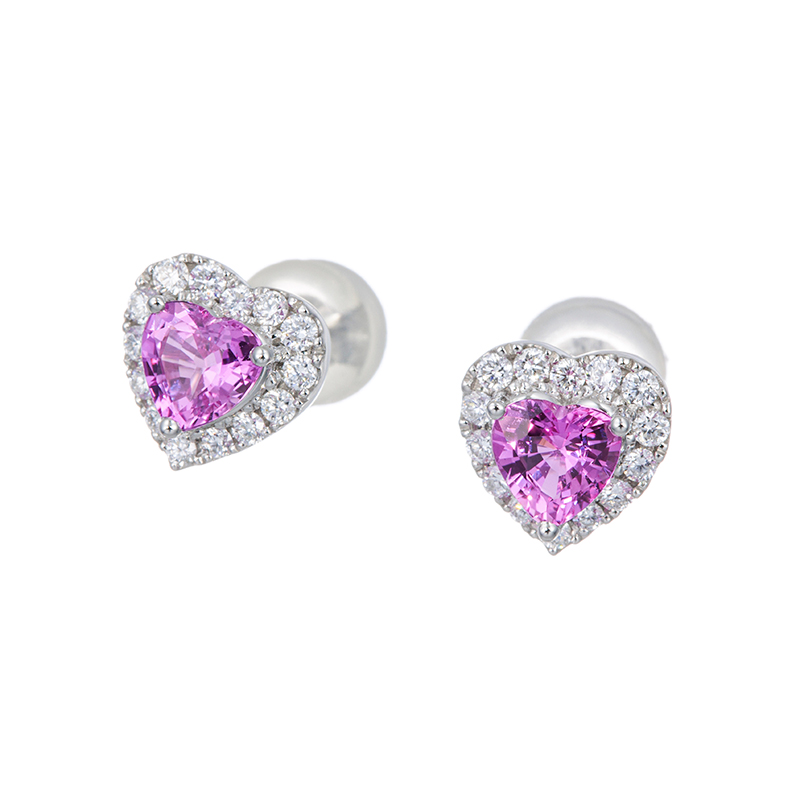 GSTV PT950 マダガスカル産非加熱ヴィヴィッドパープルピンク