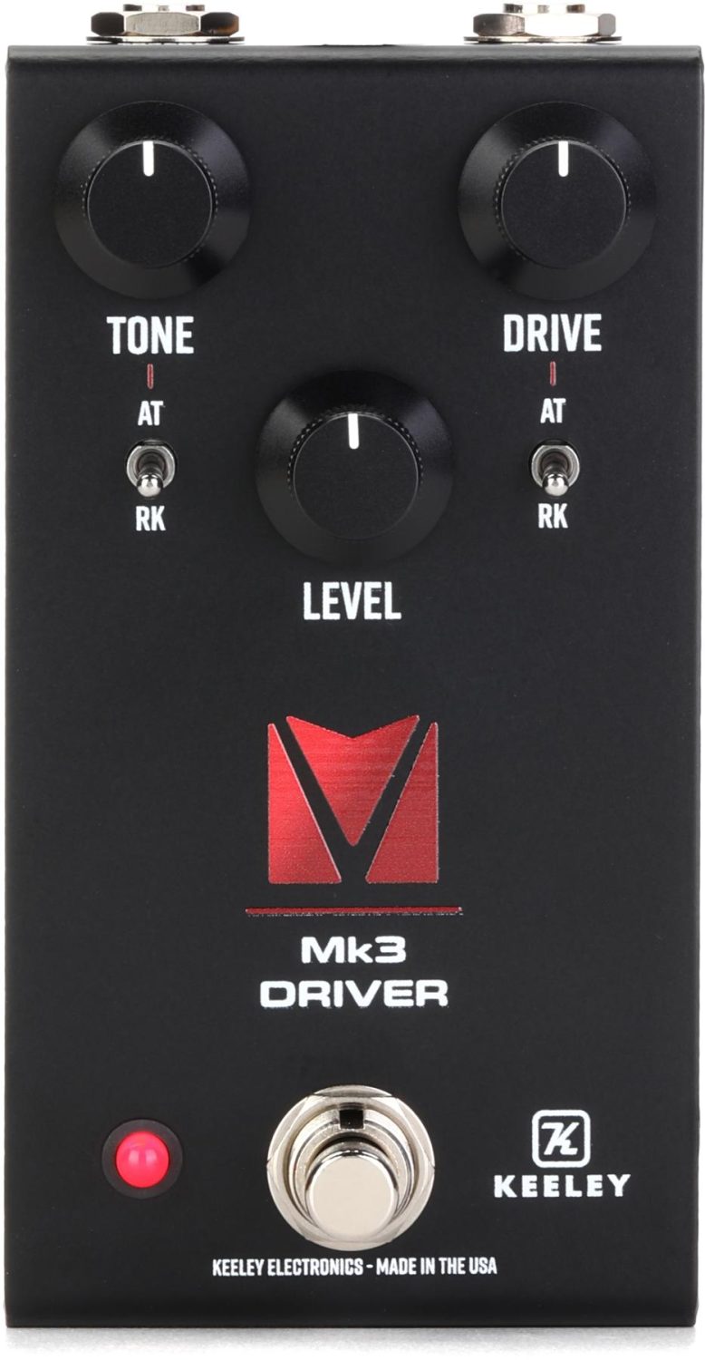 Keeley Mk3 Driver Andy Timmons Full Range Overdrive Pedal Settings