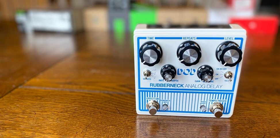 DOD Rubberneck Analog Delay Pedal Settings Suggestions - Guitar Chalk