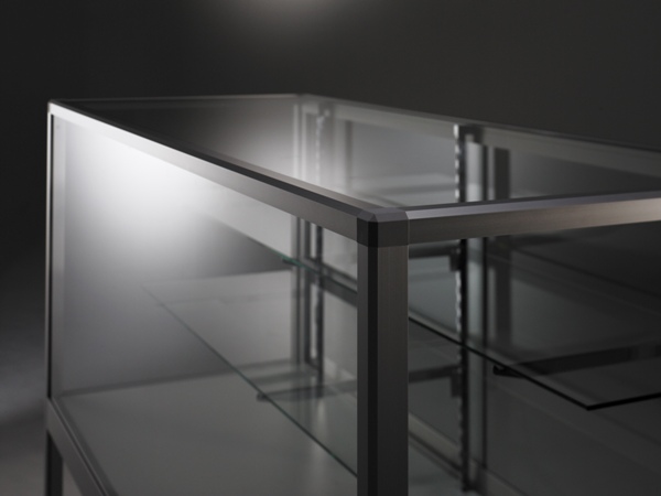 ガラスショーケースff（フォルテッシュ）「ハイケース」 ガラス