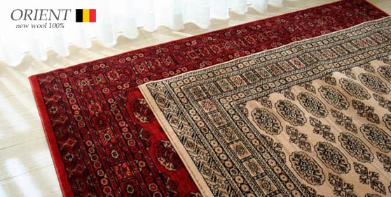 ORIENT #0011 ウール100％ベルギー製ラグ | ラグマット・玄関マットの