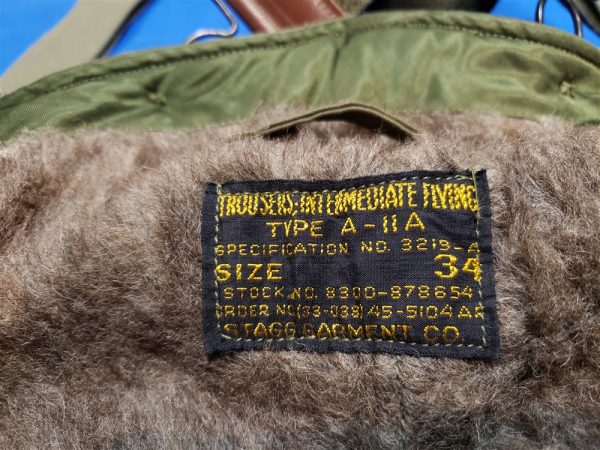 INTERMED FLYING TROUSERS A-11A - Doughboy Military Collectables