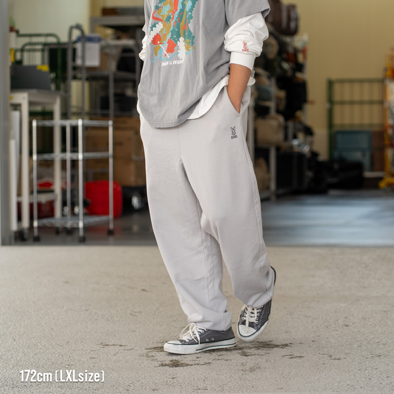 ウサロゴスウェットパンツ（アイボリー/ブルーグレー/シックオリーブ