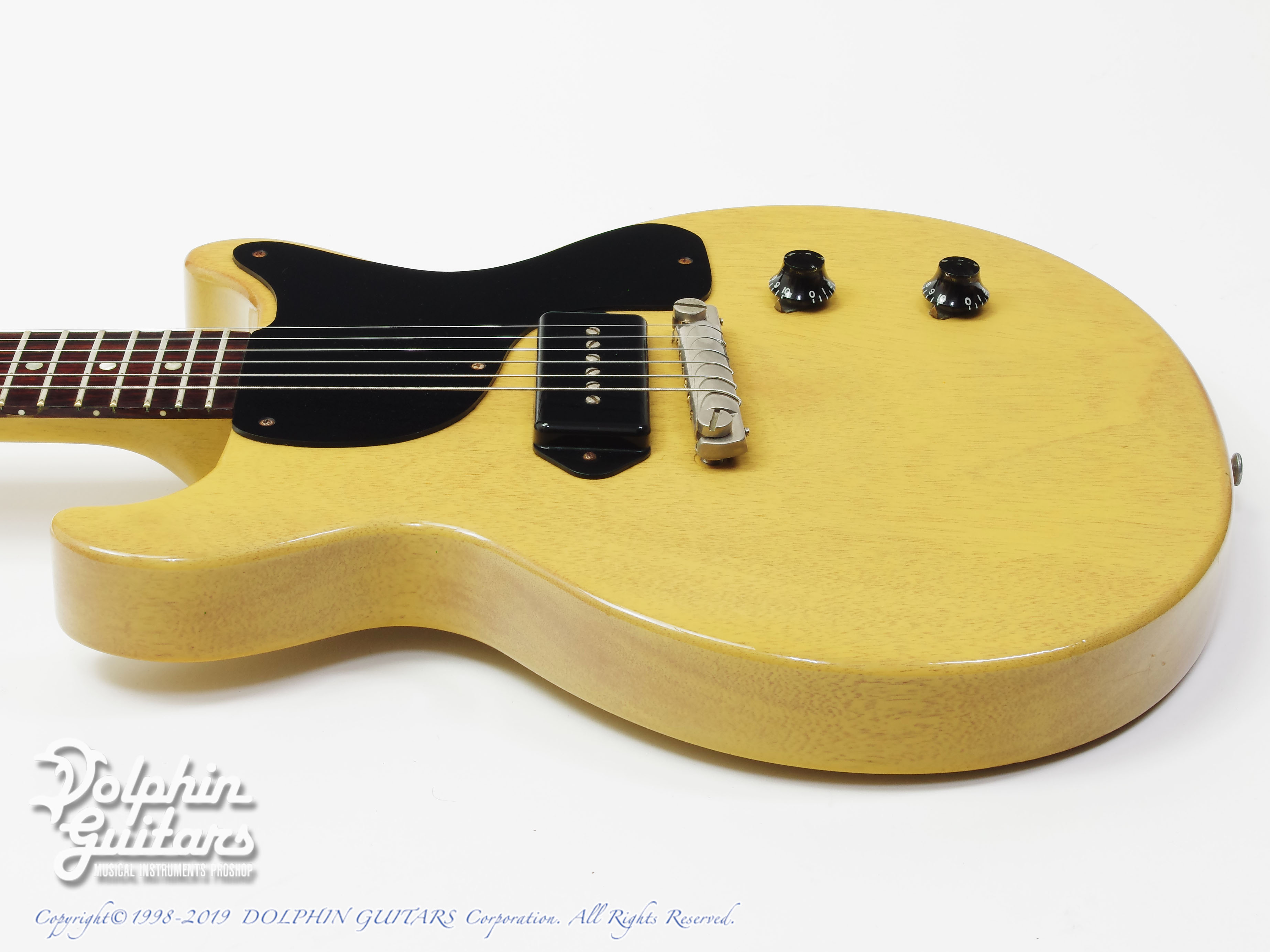 Gibson Custom Shop 1958 Les Paul Junior Double Cutaway (TV Yellow