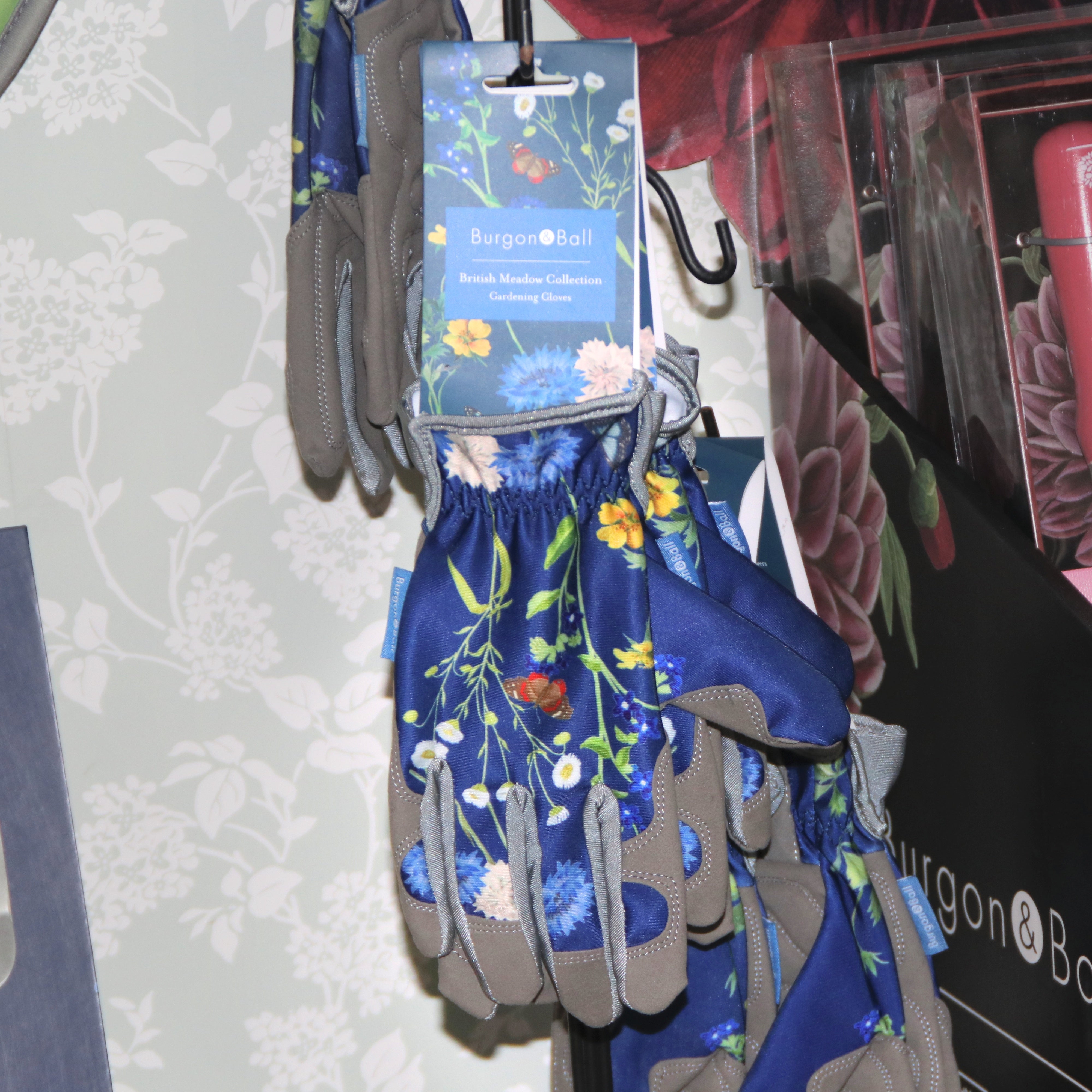 Burgon＆Ball社 ガーデニンググローブ 蝶とフラワー - RHS British
