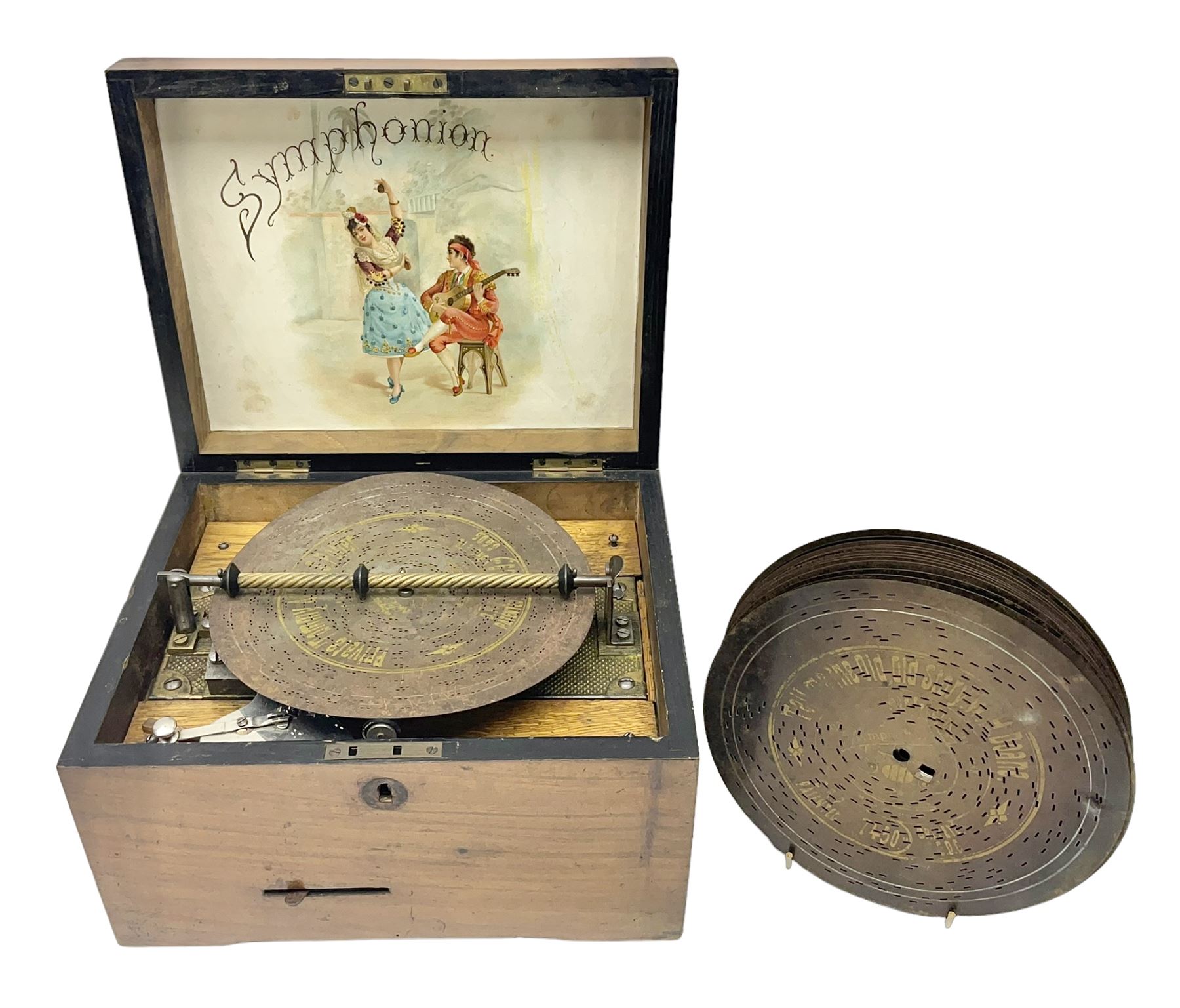 Symphonia of Leipzig - late 19th century German polyphon with