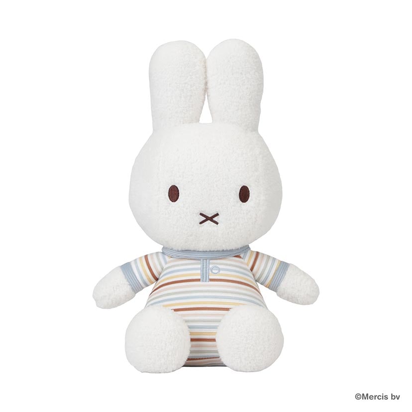 miffy x Little Dutch ぬいぐるみ35cm/ヴィンテージサニーストライプ