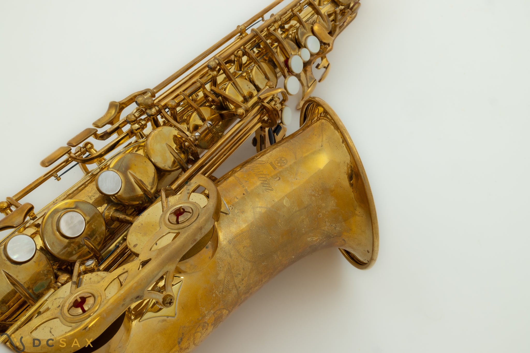 Yamaha Custom YAS-82Zii Alto Saxophone, Unlacquered, Near Mint