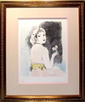 ローランサン｜リトグラフ格安販売買取｜ギャラリーダッドアート