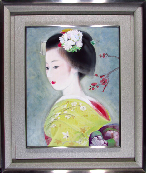 中尾淳 舞妓（日本画6F）