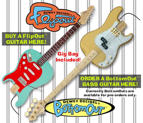 Dewey Decibel's FlipOut Guitar
