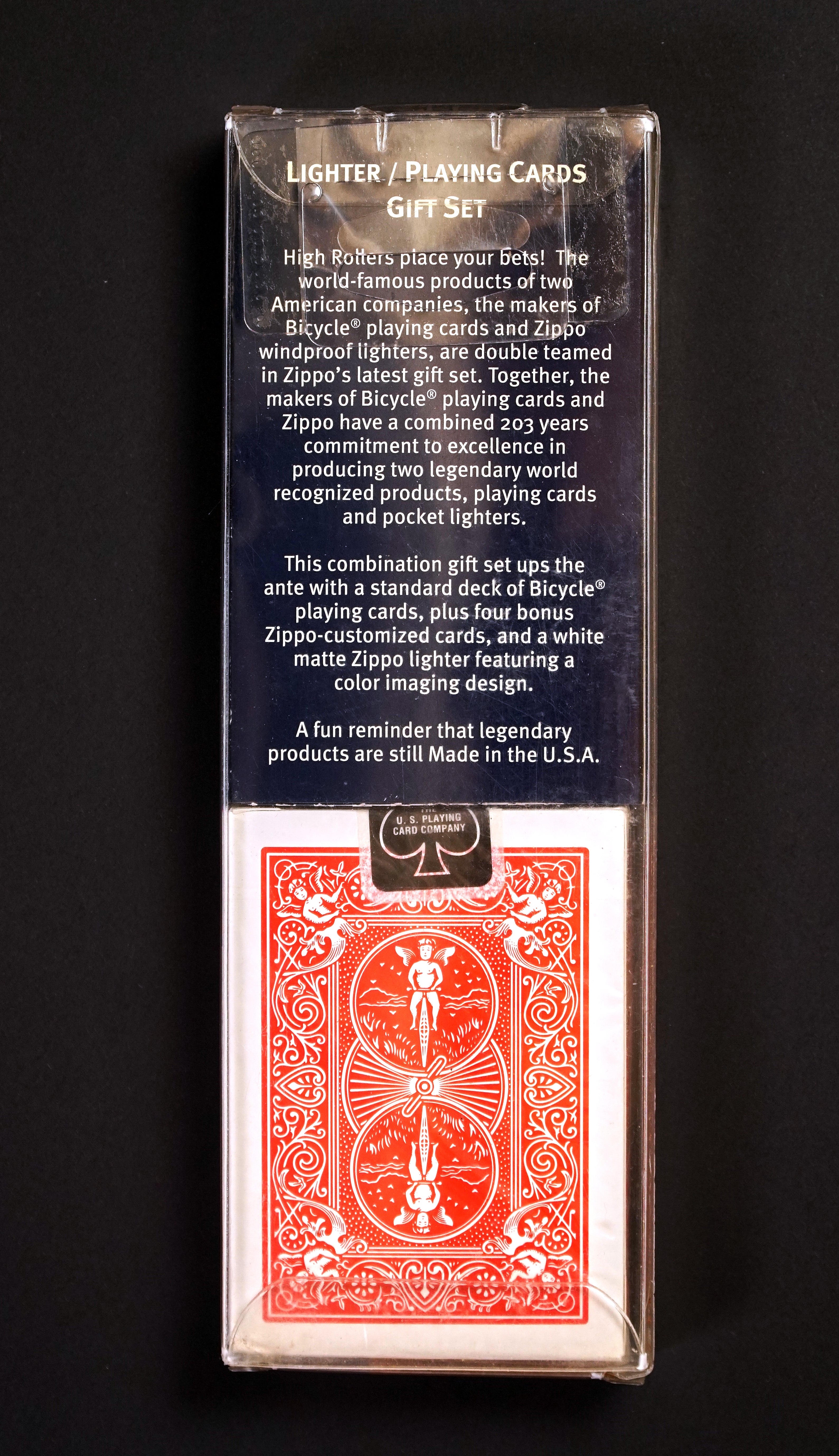 Bicycle Zippo Playing Cards and Lighter Combo Set – Deckology