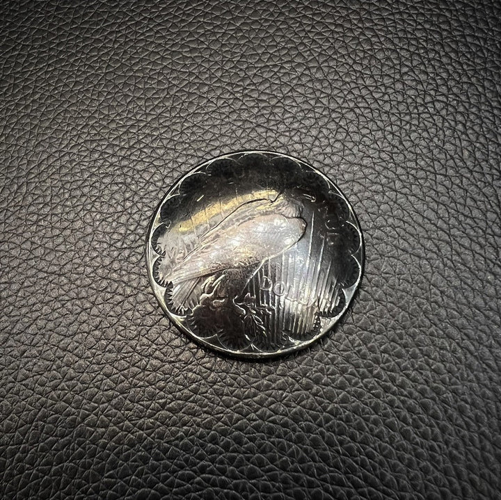 ゴローズ goro's ピースダラーコンチョ※Wマルカン・超希少※タガネ入り