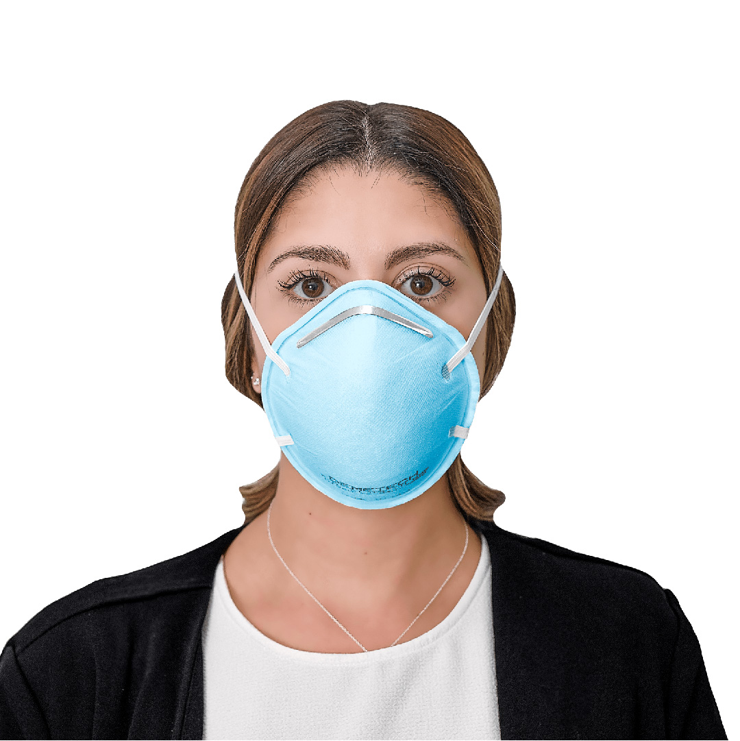 DemeTECH | DemeMASK ™ | Cup Respirator With Headbands