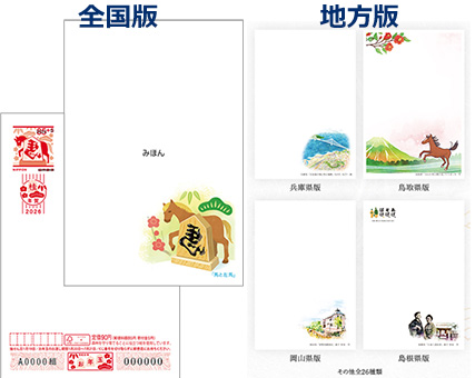 年賀はがき2026種類と値段の最新情報｜郵便局の今年の年賀ハガキは