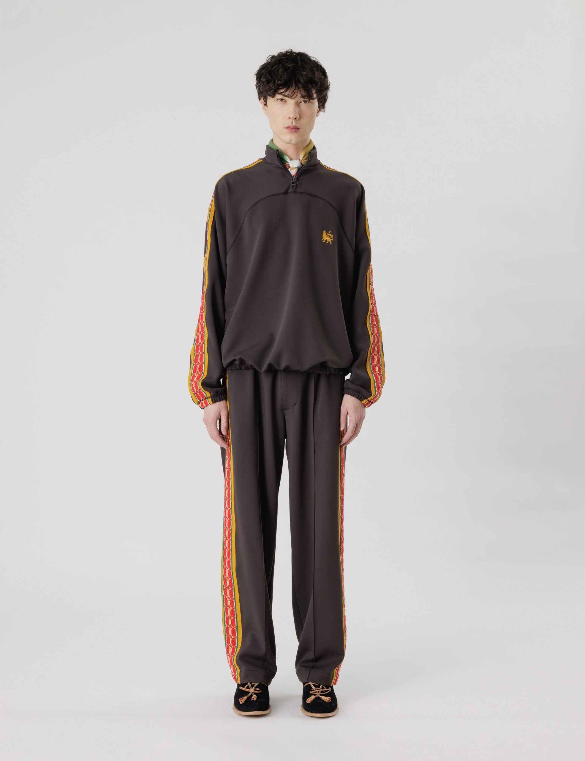 Sasquatchfabrix.(サスクワァッチファブリックス)LACE TAPE MOCKNECK