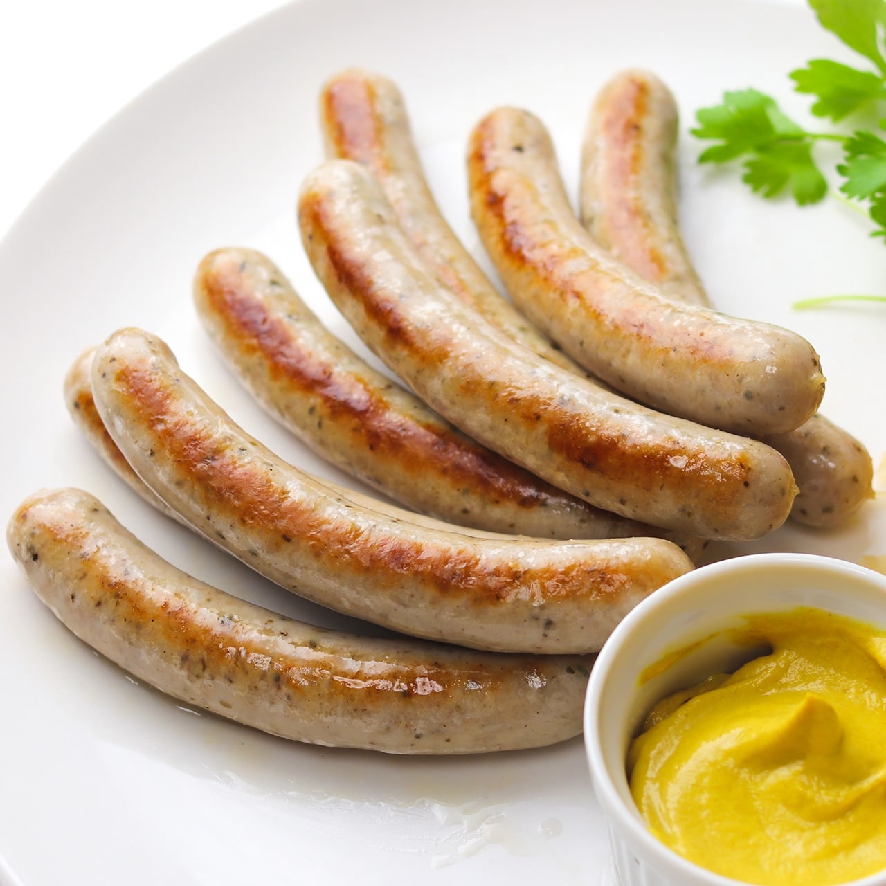 ハーブ香るブラートヴルスト ドイツ職人の細挽き 焼きソーセージ: 肉