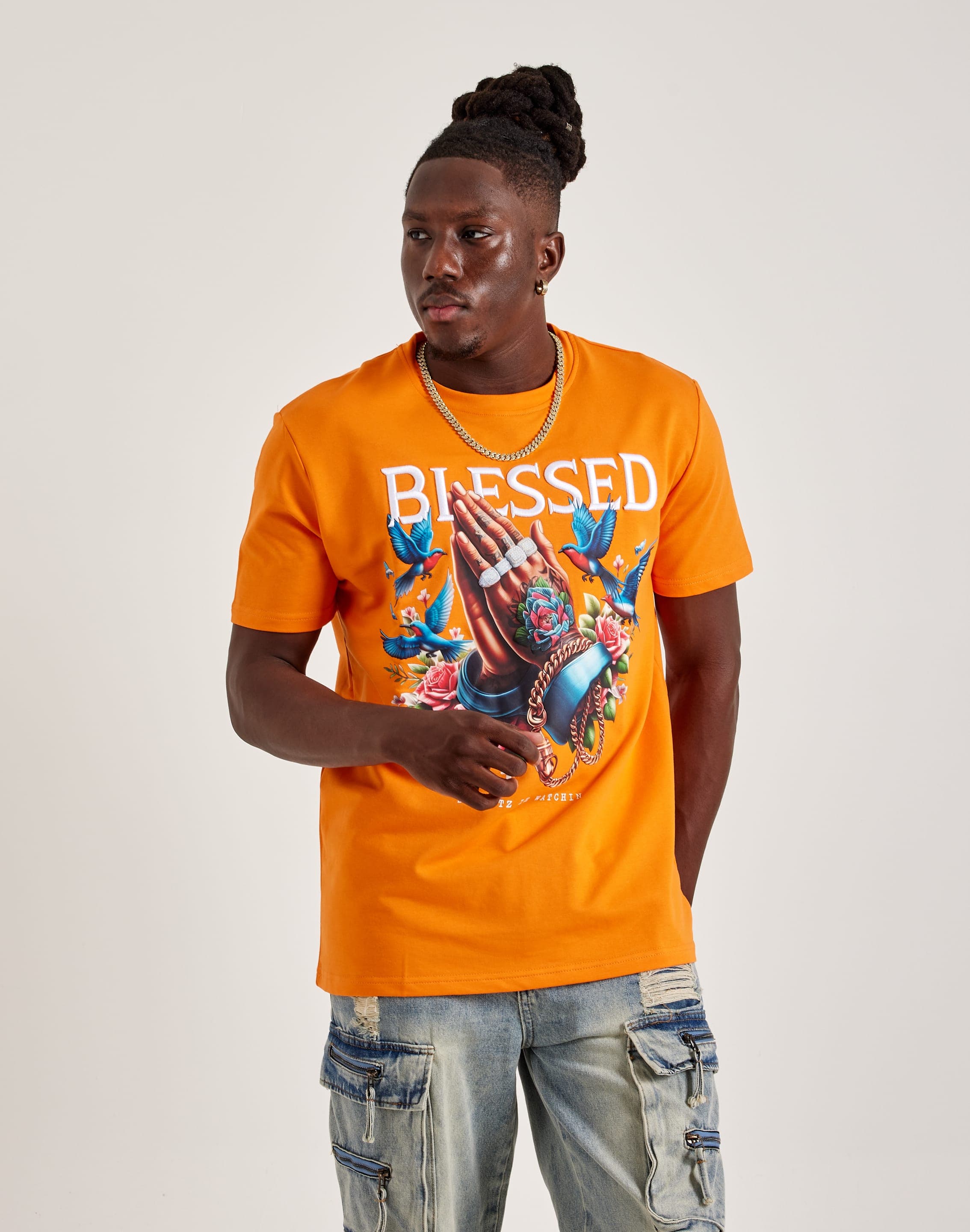 Streetz Iz Watchin Blessed Tee – DTLR