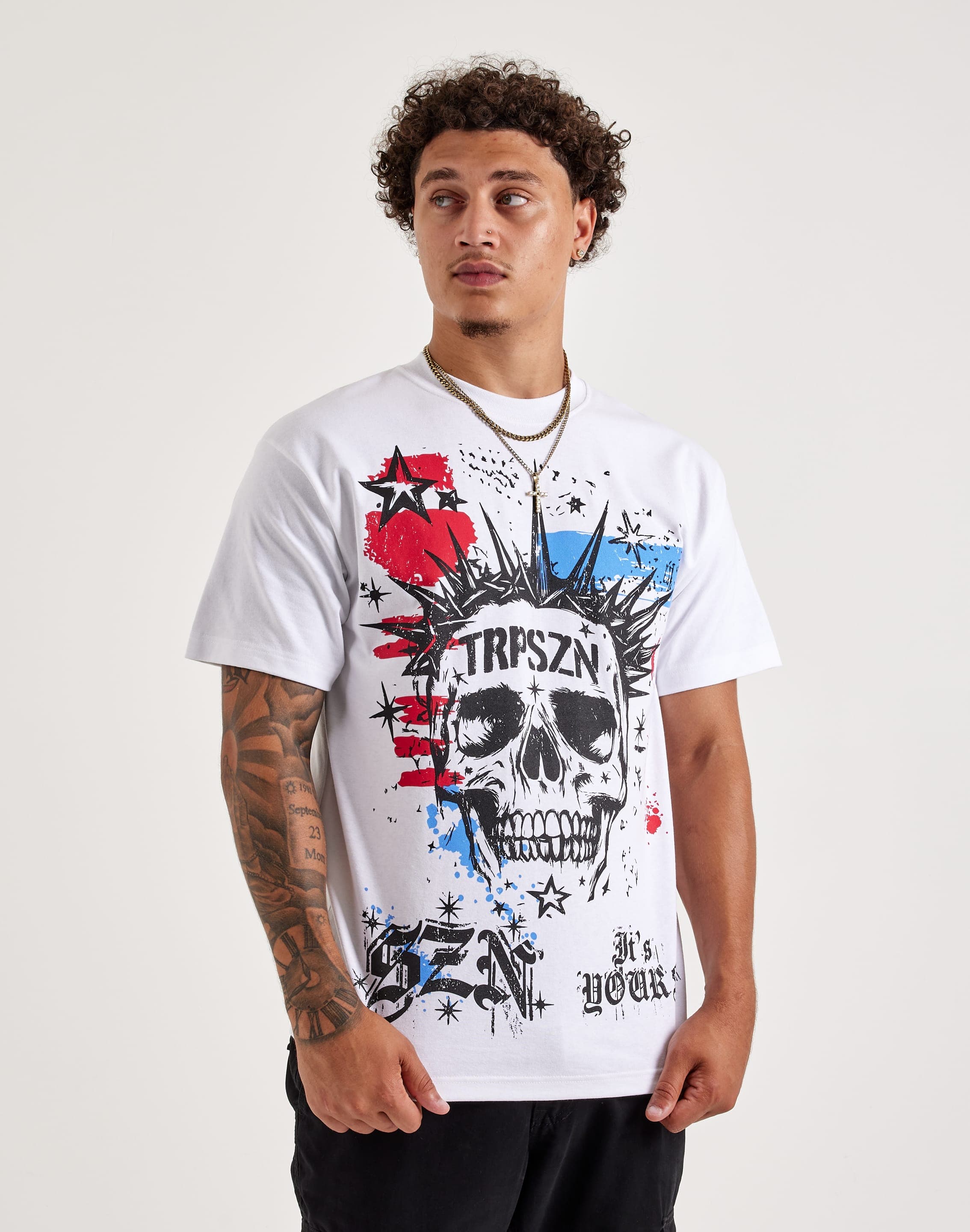 Trap SZN Skull Tee – DTLR