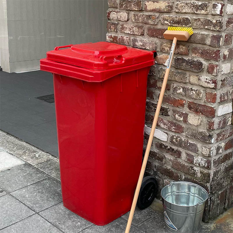 DULTON ONLINE SHOP | PLASTIC TRASH CAN 120L RED(120L RED): ホーム用品