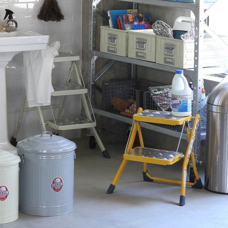 DULTON ONLINE SHOP | FOLDING 2 STEPS YELLOW(2-STEPS YELLOW