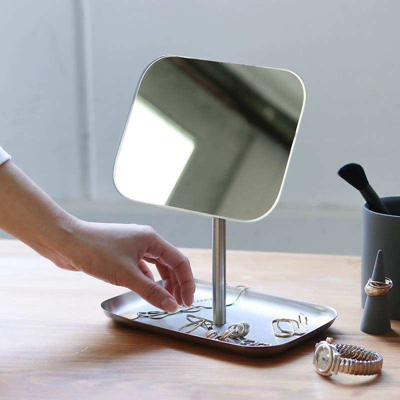 DULTON ONLINE SHOP | RECTANGLE MIRROR WITH TRAY W18: インテリア雑貨