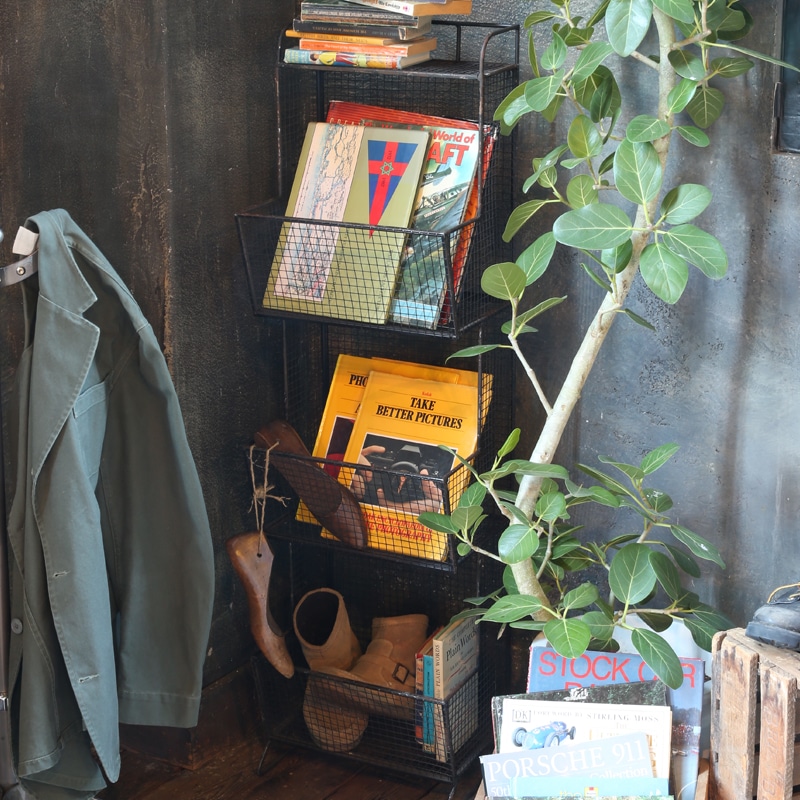 DULTON ONLINE SHOP | WIRE MAGAZINE RACK: 家具