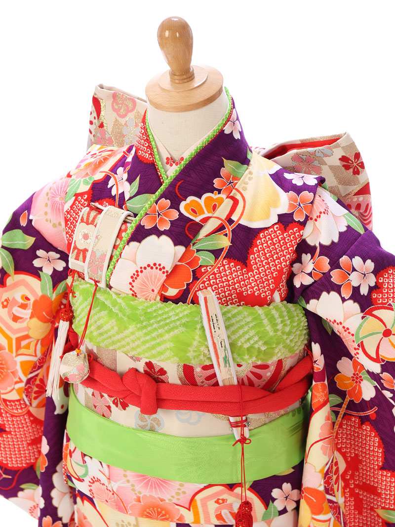 七五三|7歳女児|対応身長:115~125cm|式部浪漫|#E-7-164｜全国宅配可の