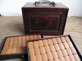 麻雀牌 骨｜囲碁 将棋 麻雀牌｜買取実績紹介｜骨董品買取・売却の極意