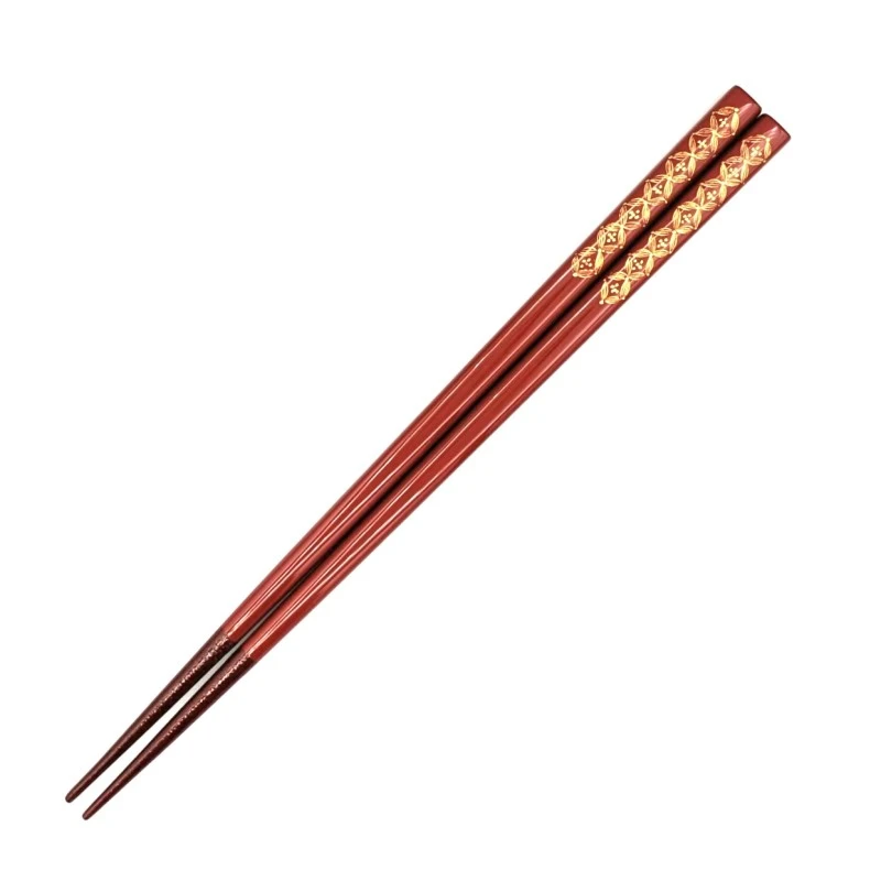 川連塗箸 沈金 七宝（中） - お買い物｜日本最大級の箸の通販サイト